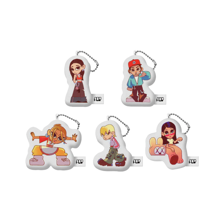 allday project - [1st ep] official md cartoon cushion keyring