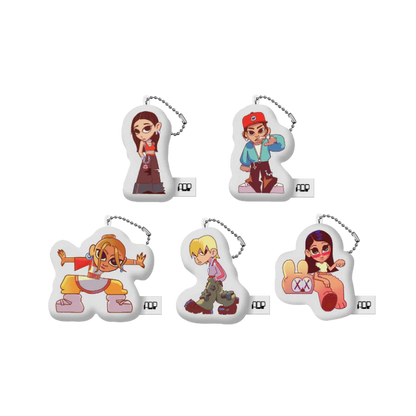 allday project - [1st ep] official md cartoon cushion keyring