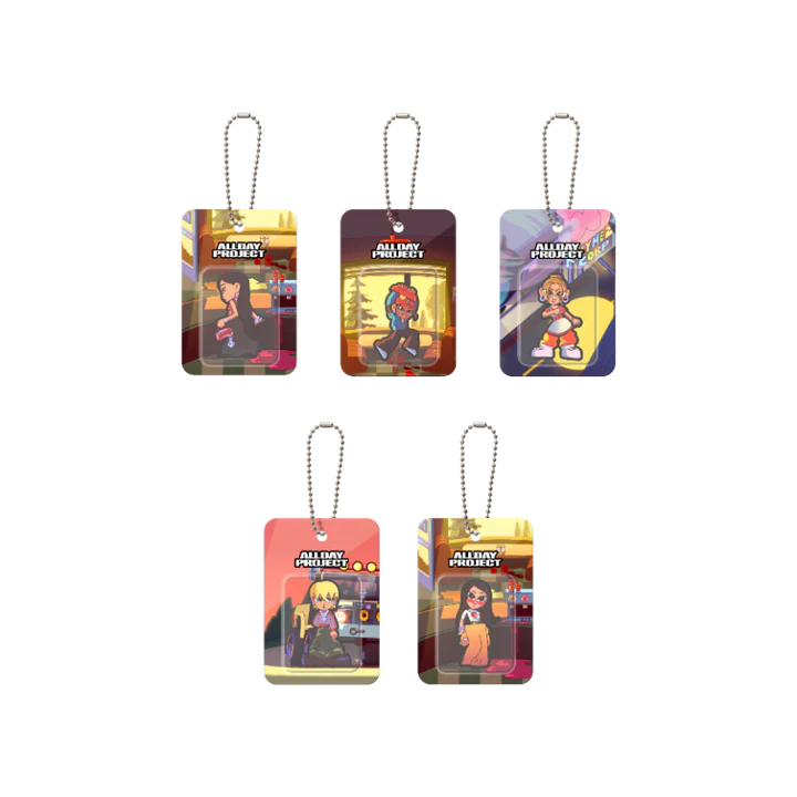 allday project - [1st ep] official md cartoon mini keyring