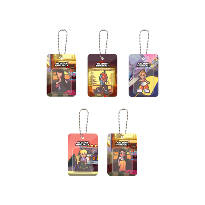 allday project - [1st ep] official md cartoon mini keyring