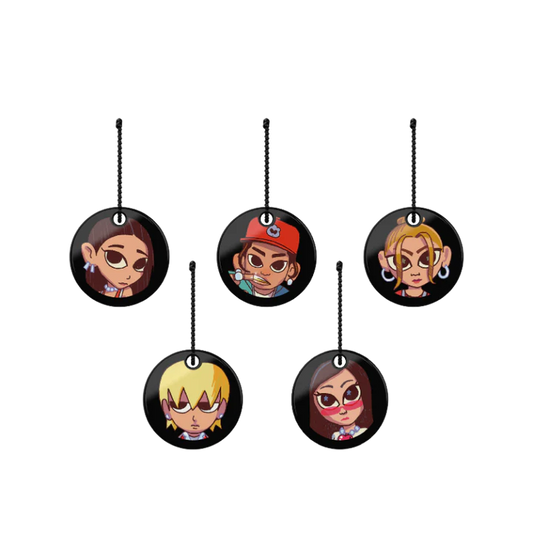 allday project - [1st ep] official md cartoon sponge keyring