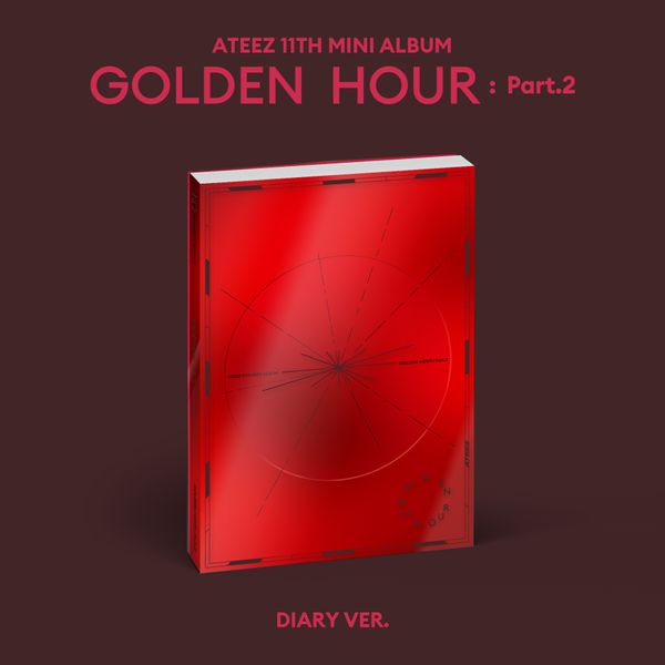 ateez - 11th mini album [golden hour : part. 2] standard ver.
