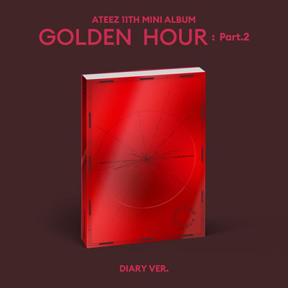 ateez - 11th mini album [golden hour : part. 2] standard ver.