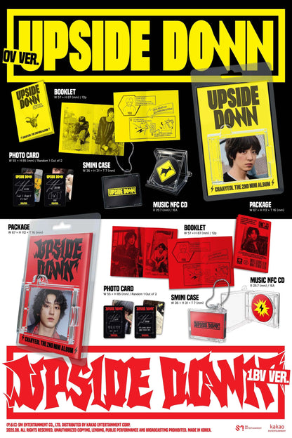 chanyeol - 2nd mini album [upside down] smini ver.