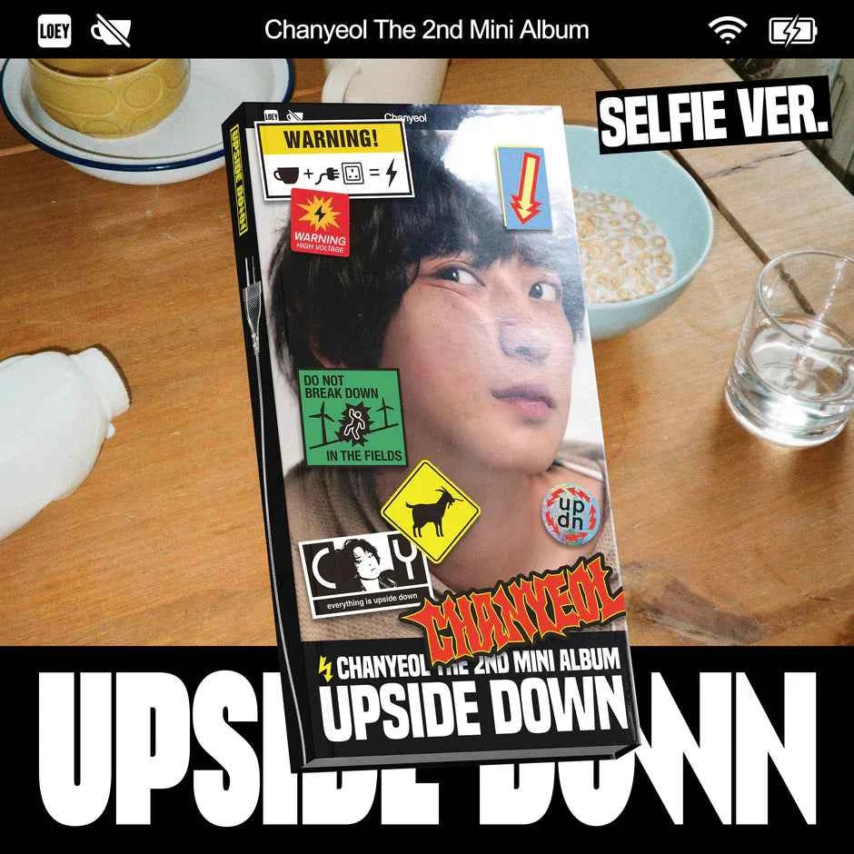chanyeol - 2nd mini album [upside down] selfie ver.