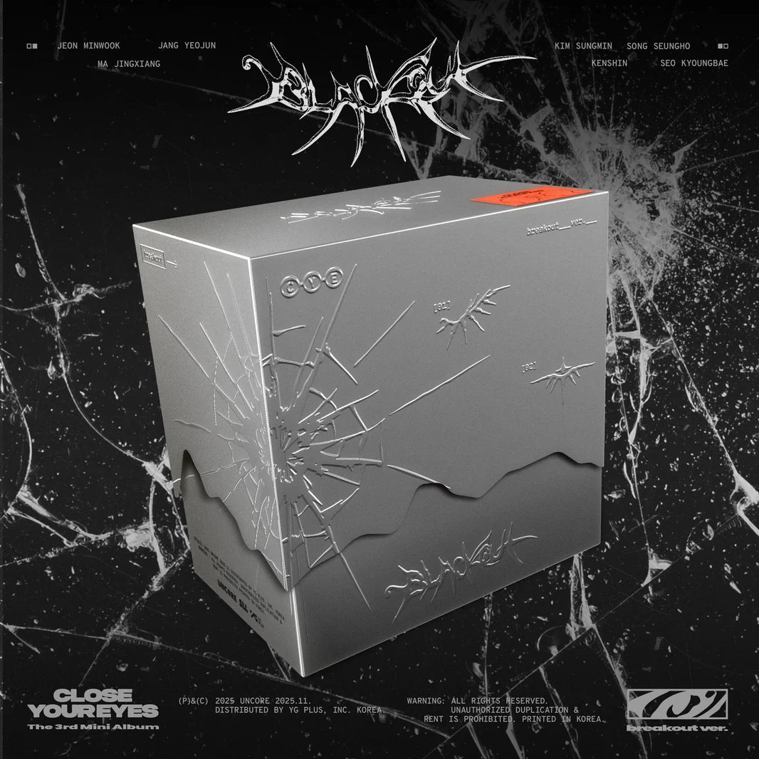 close your eyes - 3rd mini album [blackout] breakout ver.