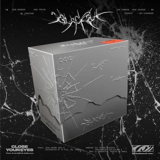 close your eyes - 3rd mini album [blackout] breakout ver.