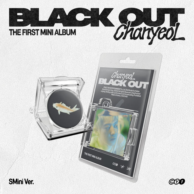 chanyeol - 1st mini album [black out] smini ver.
