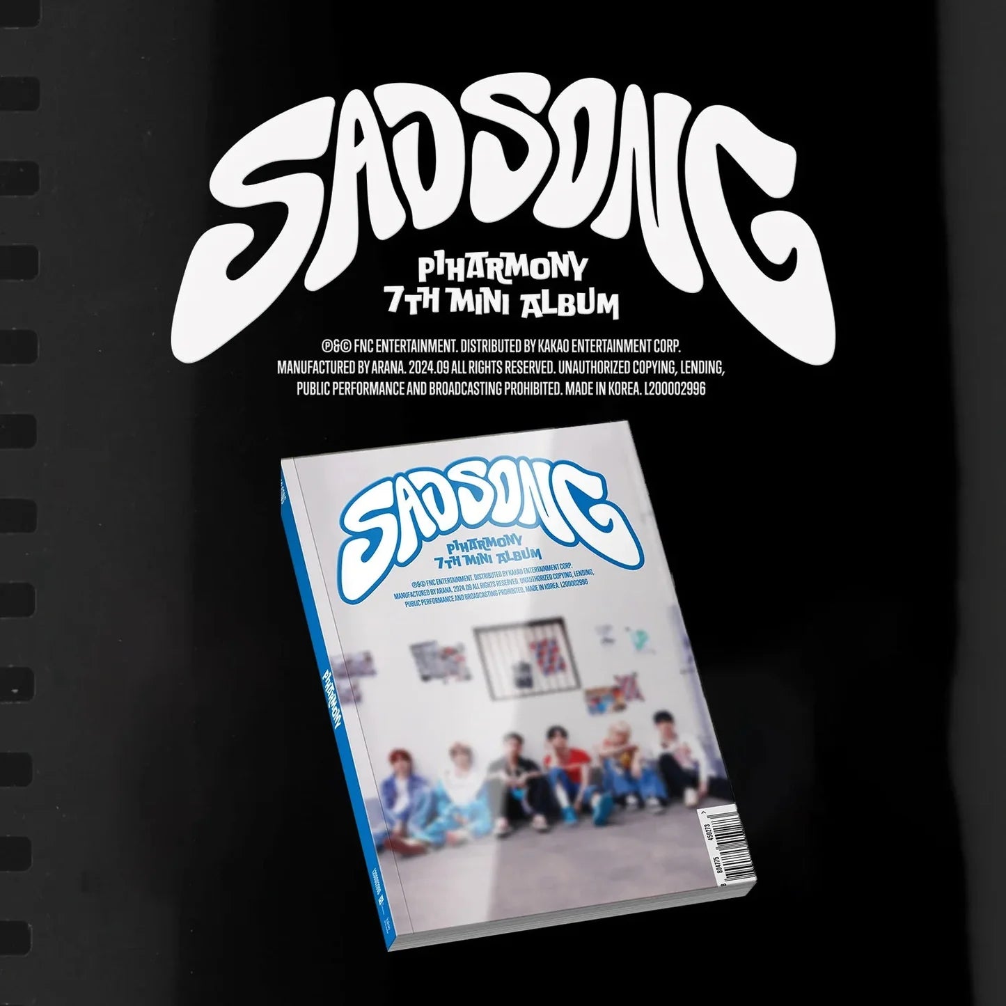 p1harmony - 7th mini album [sad song] standard ver.