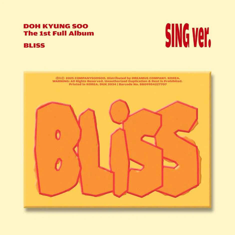d.o. - 1st full album [bliss] sing ver.