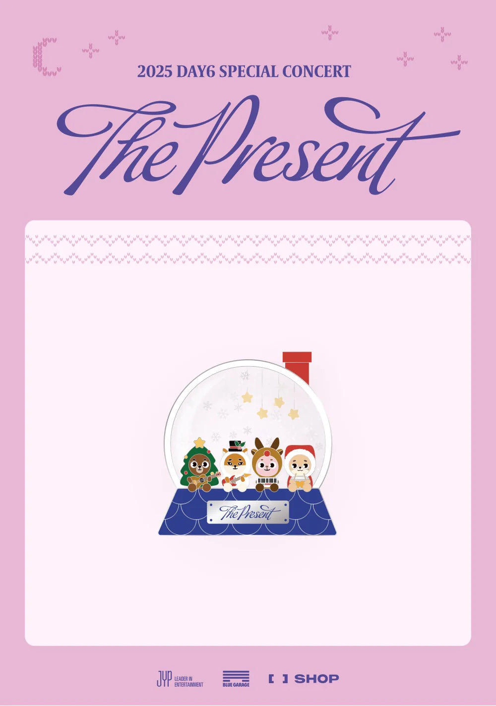 day6 - [the present 2025 special concert] official md denimalz snowball magnet