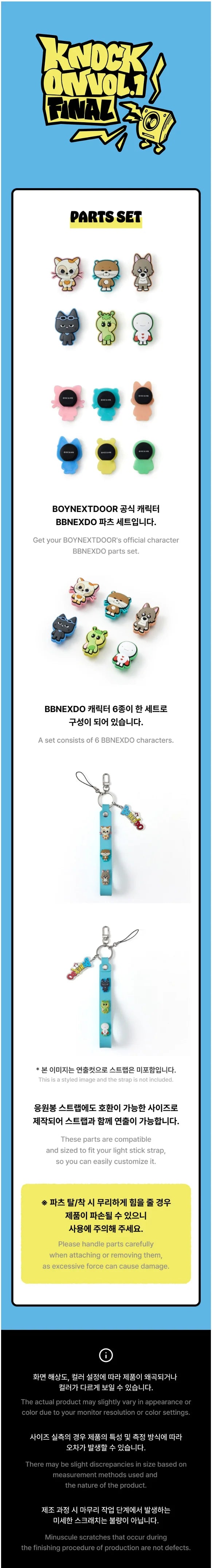 boynextdoor - [bbnexdo is coming to town] parts set