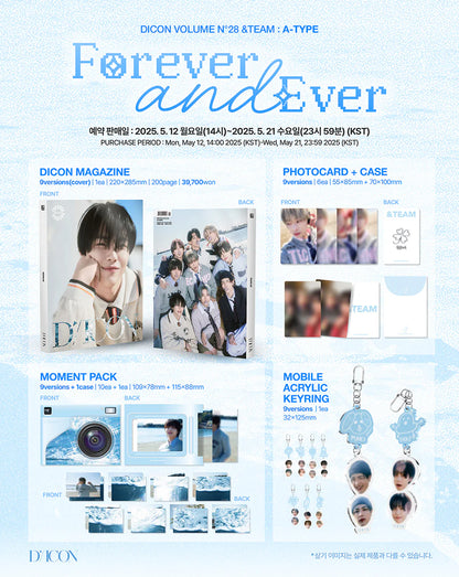 dicon volume n°28 &team forever and ever - cover