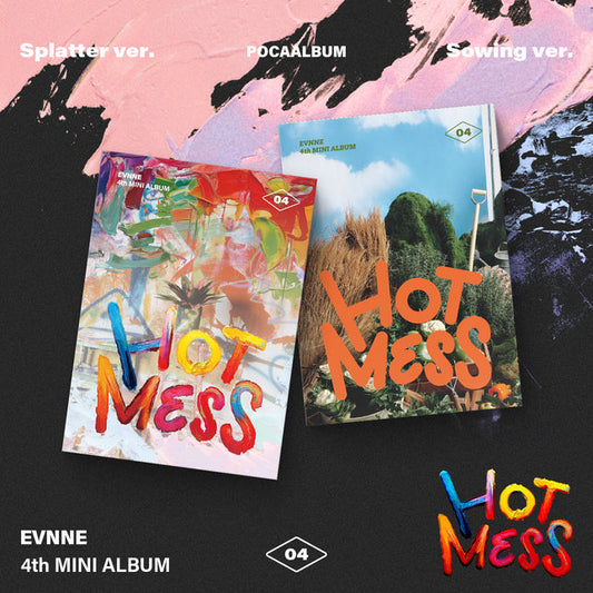evnne - 4th mini album [hot mess] poca ver.