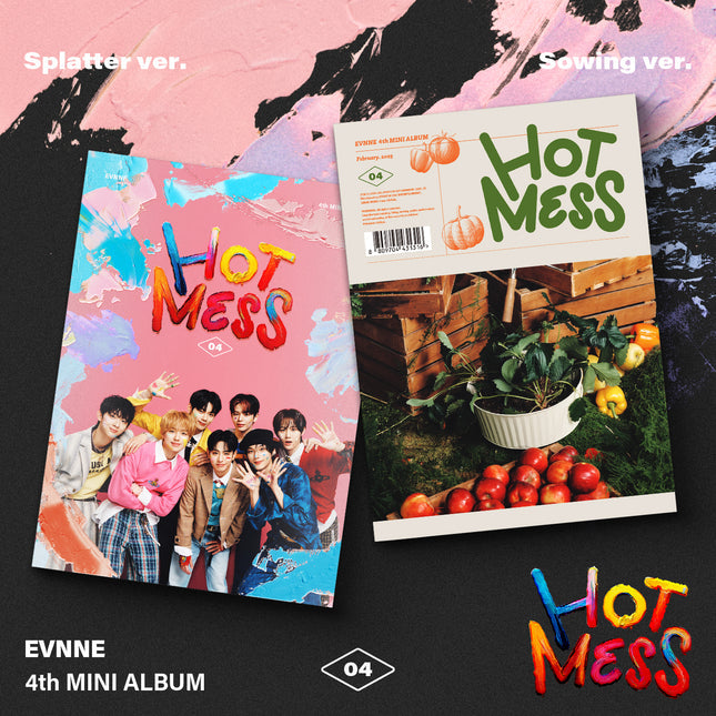 evnne - 4th mini album [hot mess] standard ver.