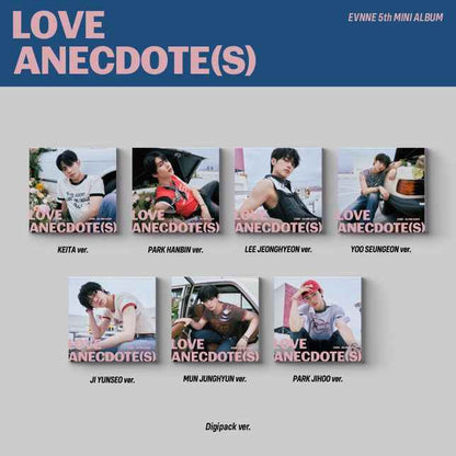 evnne - 5th mini album [love anecdote(s)] digipack ver.