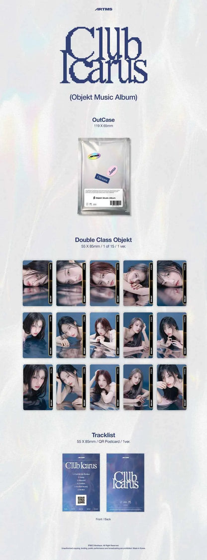 artms - 1st mini album [club icarus] objekt music album