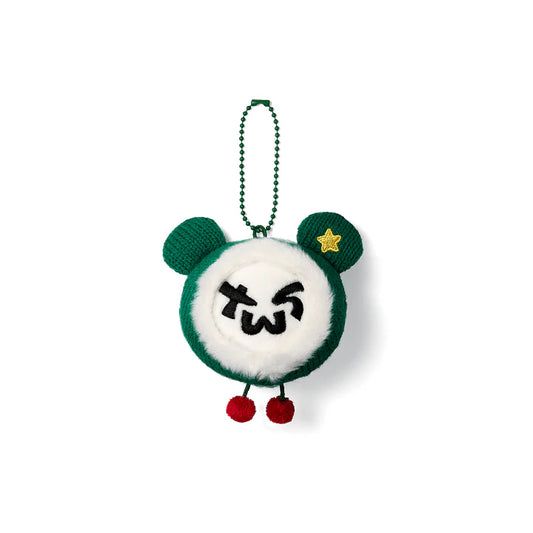 tws - [holiday with us] bear face keyring