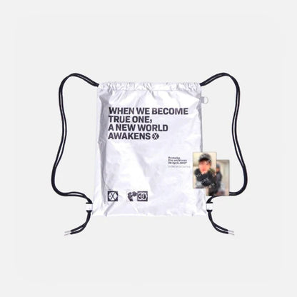 exo - ['exo'verse' 2025 exo fan meeting] official md gym sack + photocard