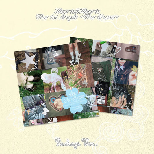 hearts2hearts - 1st single album [the chase] package ver.