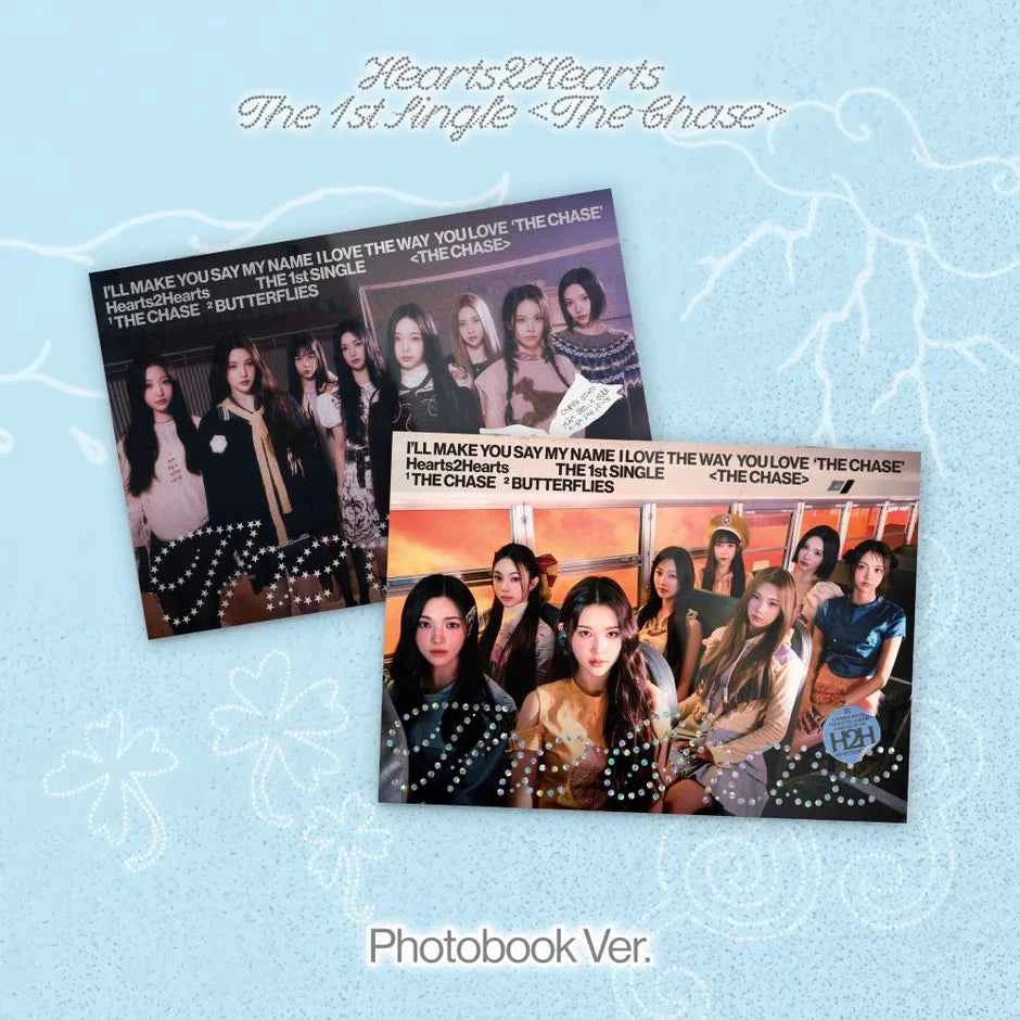 hearts2hearts - 1st single album [the chase] photobook ver.