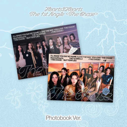 hearts2hearts - 1st single album [the chase] photobook ver.