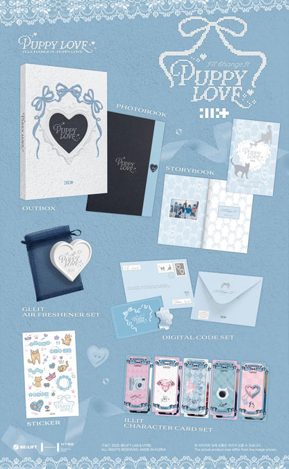illit - [i'll change it : puppy love] photobook