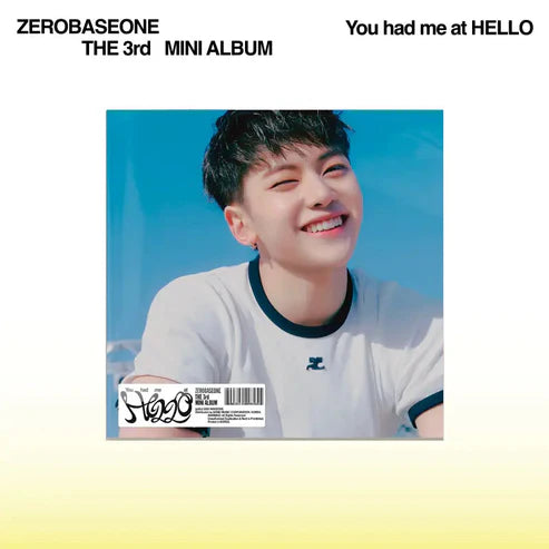 zerobaseone  - 3rd mini album [you had me at hello] digipack ver.