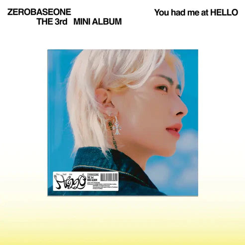 zerobaseone  - 3rd mini album [you had me at hello] digipack ver.