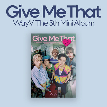 wayv - 5th mini album [give me that] photobook ver.
