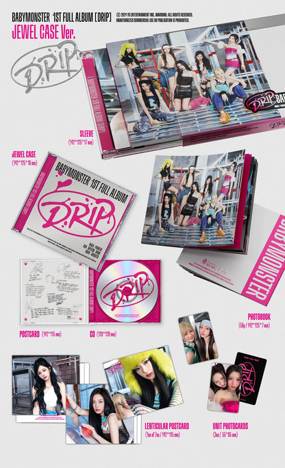 babymonster - 1st full album [drip] jewel case ver.