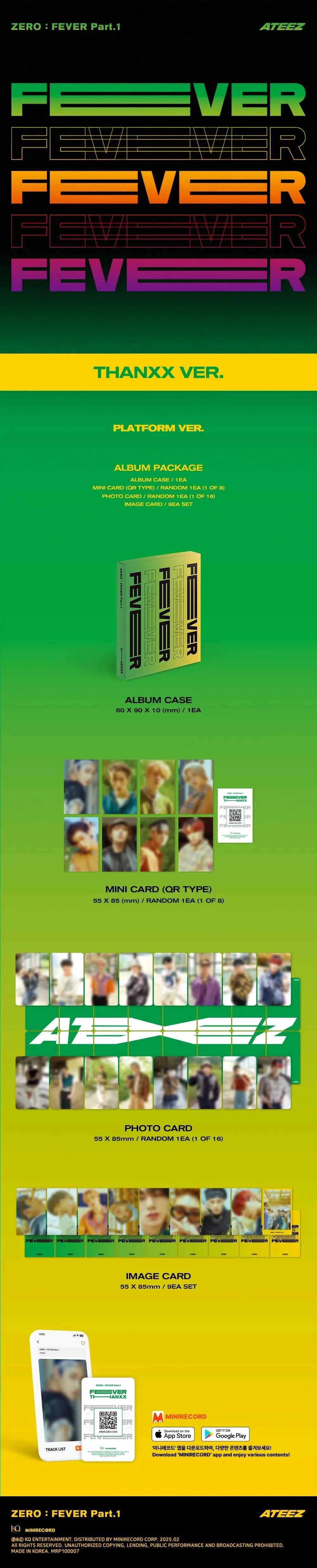 ateez - [zero : fever part. 1] platform ver.