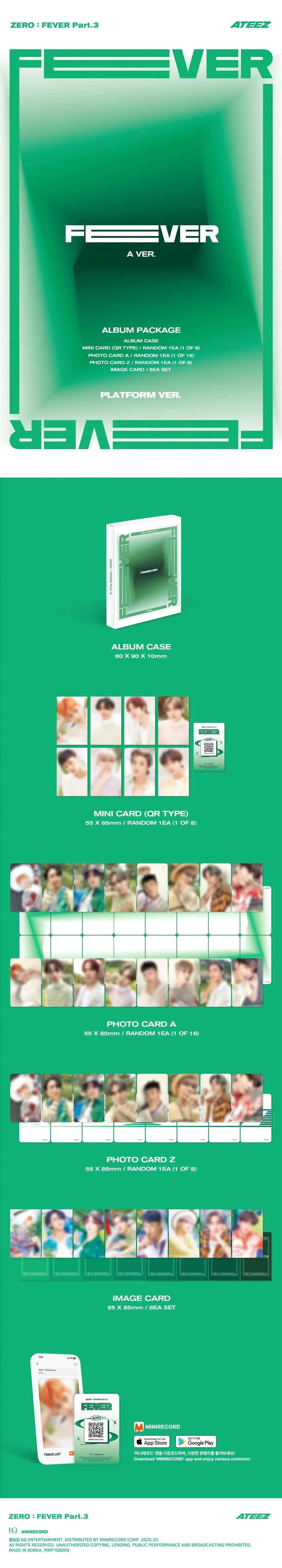 ateez - [zero : fever part. 3] platform ver.