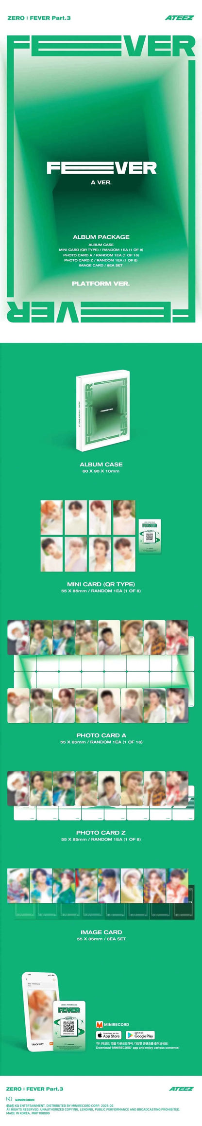 ateez - [zero : fever part. 3] platform ver.