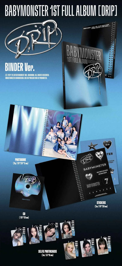 babymonster - 1st full album [drip] binder ver.