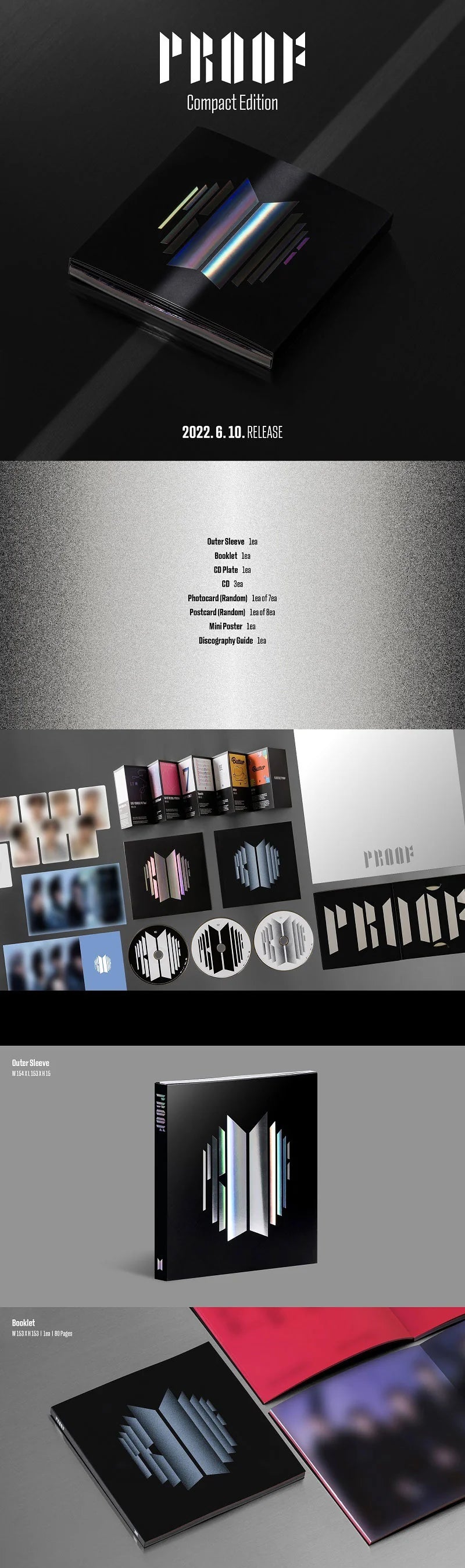 bts - the anthology album [proof] compact edition