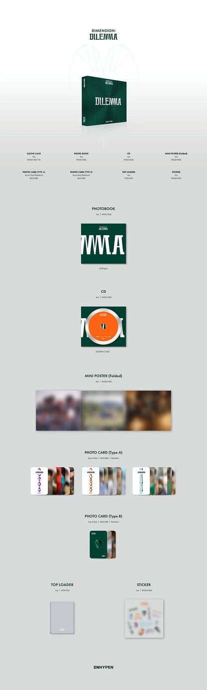 enhypen - the 1st mini album [dimension : dilemma] essential ver.