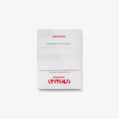 enhypen - [romance untold] weverse albums ver.