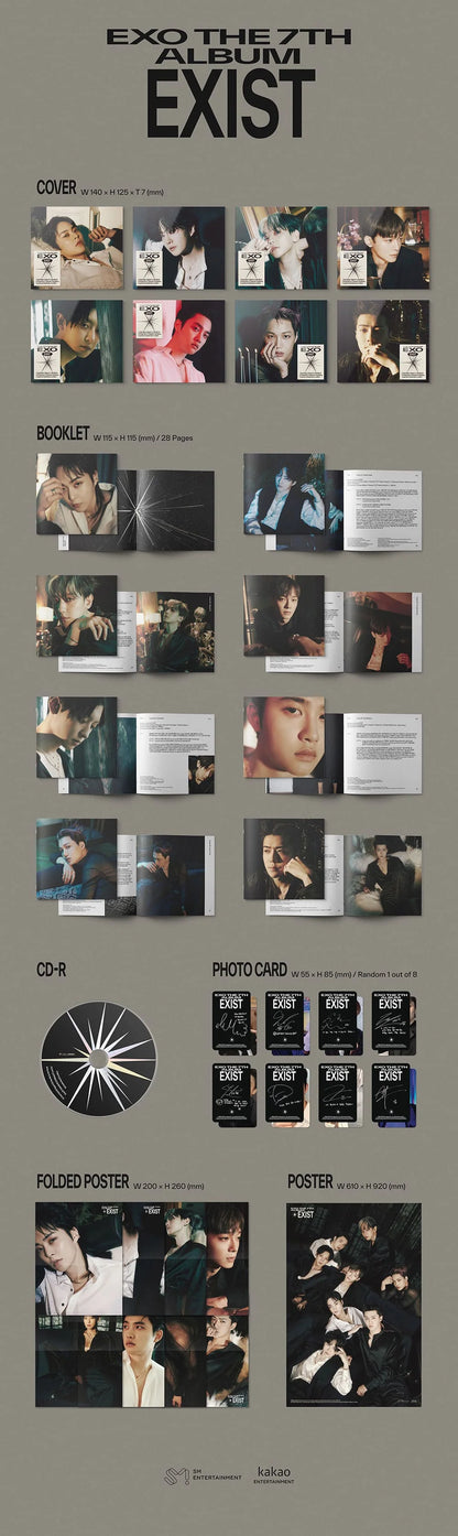 exo - 7th album [exist] digipack ver.