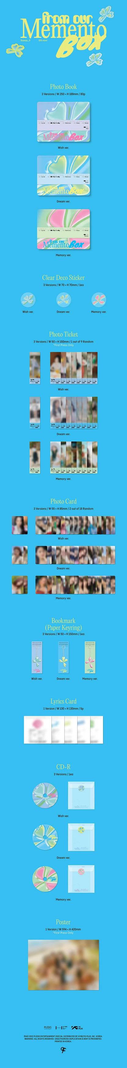fromis_9 - from our memento box [5th mini album]