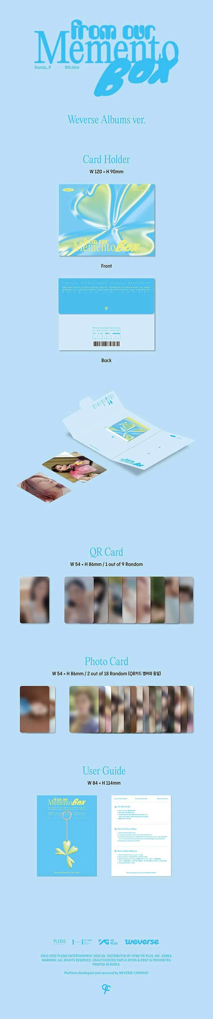fromis_9 - from our memento box [5th mini album] weverse albums ver.