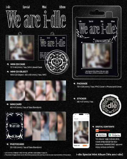 i-dle - special mini album [we are i-dle] platform ver.