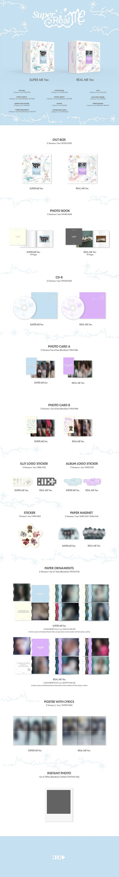 illit - [super real me] 1st mini album