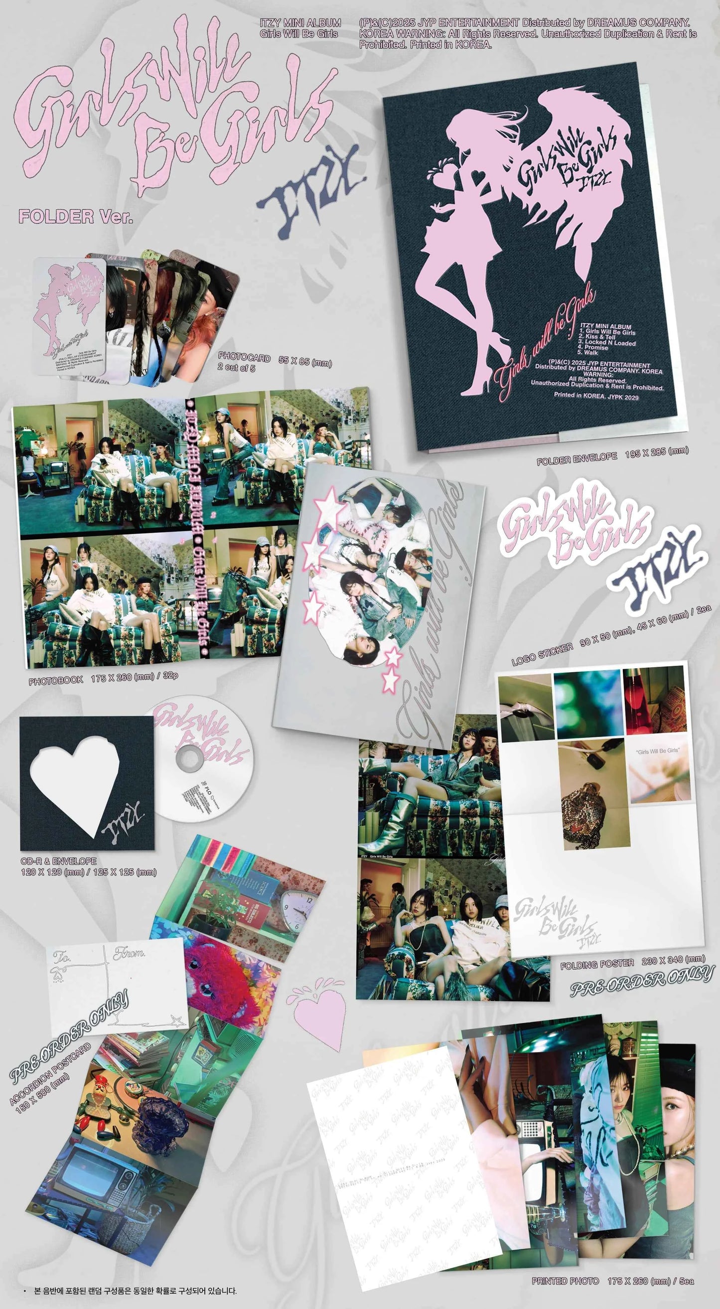 itzy - [girls will be girls] folder ver.