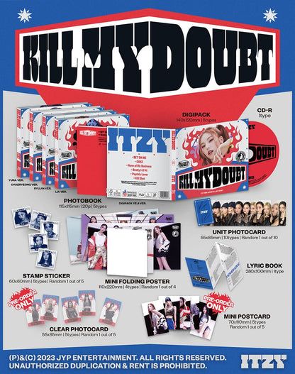 itzy - [kill my doubt] digipack