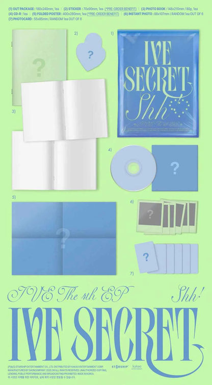 ive - 4th ep [ive secret] standard ver.