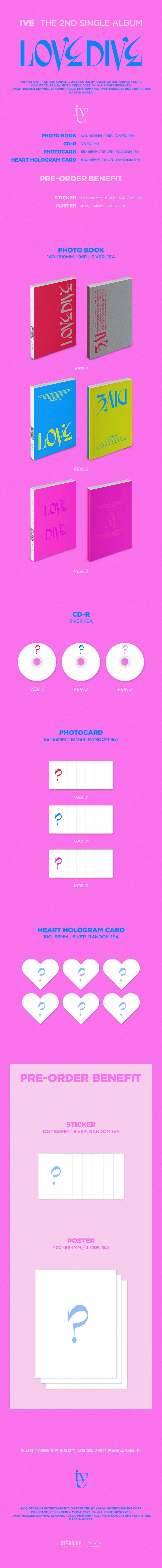 ive - love dive [2nd single album]