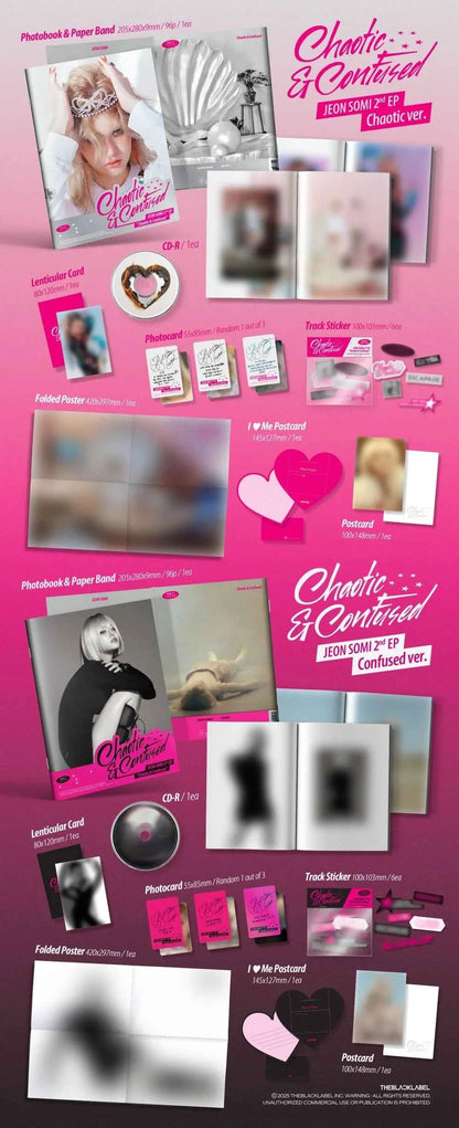 jeon somi - 2nd ep album [chaotic & confused]