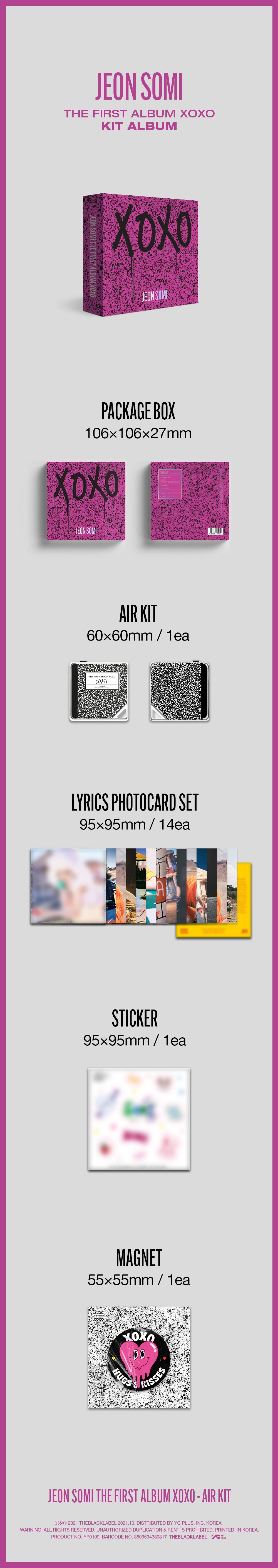 jeon somi - xoxo [1st album]