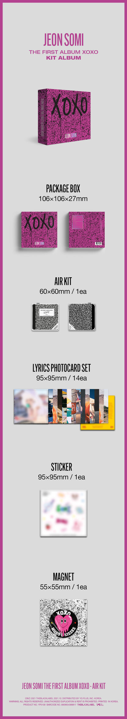 jeon somi - xoxo [1st album]
